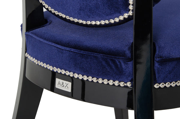 VIG Furniture Isabella - Modern Blue Dining Chair (Set of 2) VGUNAK011-2