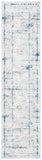 Amelia 207 Transitional Power Loomed 50% Polypropylene + 50% Polyester Rug Grey / Blue