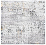 Amelia 239 Transitional Power Loomed 50% Polypropylene + 50% Polyester Rug Grey / Ivory