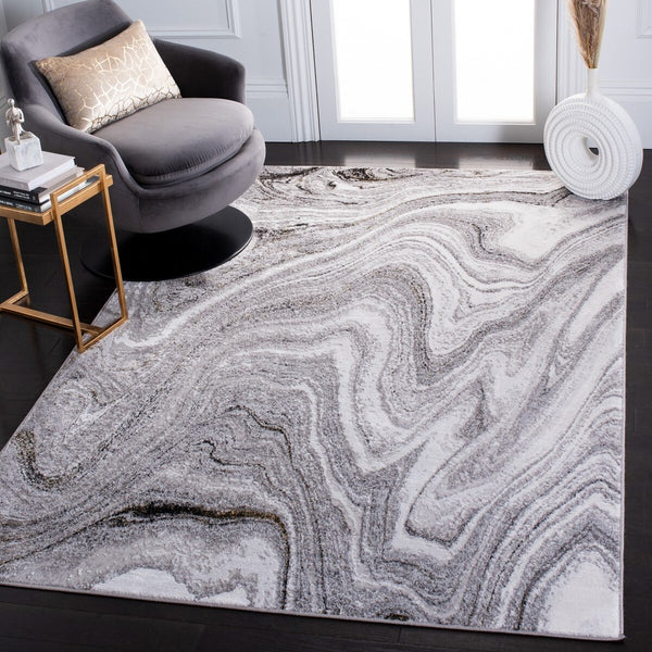 Safavieh Amelia 246 Power Loomed 50% Polypropylene/50% Polyester Contemporary Rug ALA246G-9