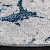 Amelia 293 Contemporary Power Loomed 50% Polypropylene + 50% Polyester Rug Grey / Blue