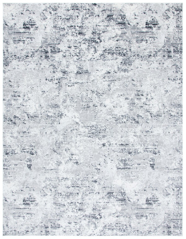Amelia 700 Amelia 705 Contemporary Power Loomed 75% Polypropylene 25% Shrink Polyester Rug Grey / Ivory