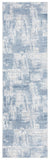 Amelia 700 Amelia 786 Contemporary Power Loomed 75% Polypropylene 25% Shrink Polyester Rug Ivory / Blue