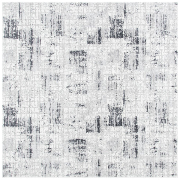 Amelia 700 Amelia 786 Contemporary Power Loomed 75% Polypropylene 25% Shrink Polyester Rug Grey / Charcoal