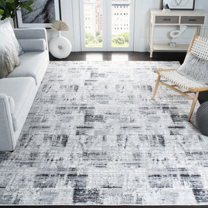 Amelia 700 Amelia 786 Contemporary Power Loomed 75% Polypropylene 25% Shrink Polyester Rug Grey / Charcoal