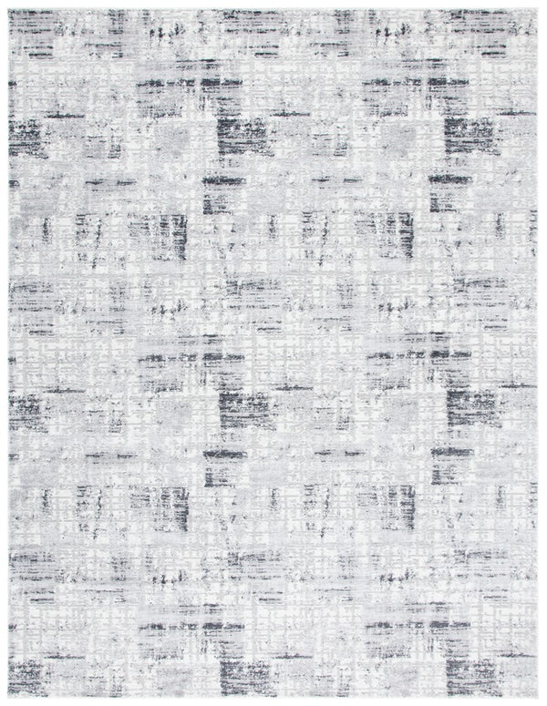 Amelia 700 Amelia 786 Contemporary Power Loomed 75% Polypropylene 25% Shrink Polyester Rug Grey / Charcoal