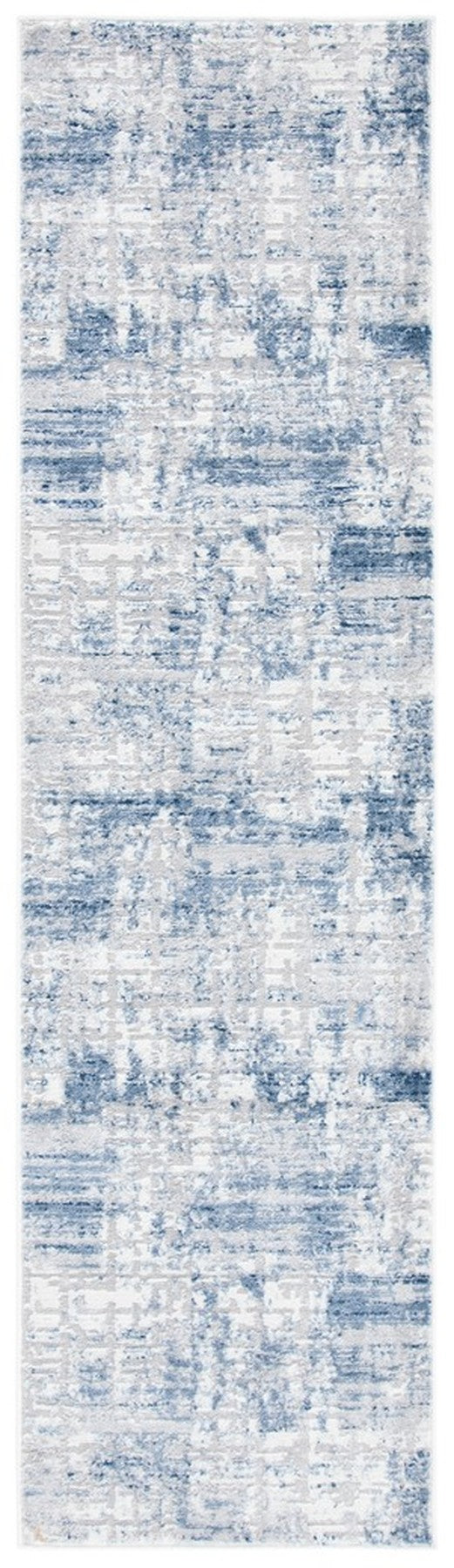 Amelia 700 Amelia 786 Contemporary Power Loomed 75% Polypropylene 25% Shrink Polyester Rug Navy / Light Grey