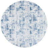 Amelia 700 Amelia 786 Contemporary Power Loomed 75% Polypropylene 25% Shrink Polyester Rug Navy / Light Grey