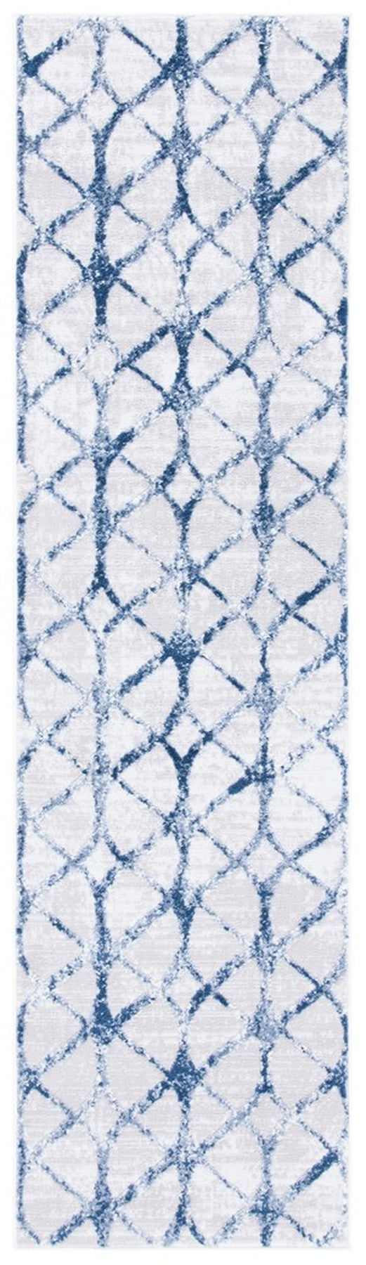Amelia 700 Amelia 792 Contemporary Power Loomed 75% Polypropylene 25% Shrink Polyester Rug Grey / Navy