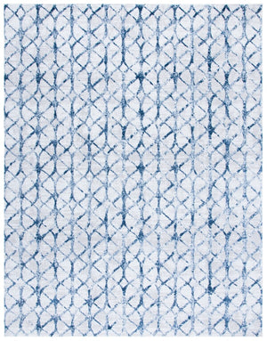 Amelia 700 Amelia 792 Contemporary Power Loomed 75% Polypropylene 25% Shrink Polyester Rug Grey / Navy