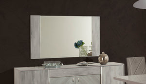 VIG Furniture Nova Domus Alexa Italian Modern Grey Buffet Mirror VGACALEXA-BMIR