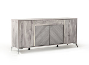 VIG Furniture Nova Domus Alexa Italian Modern Grey Buffet VGACALEXA-BUF