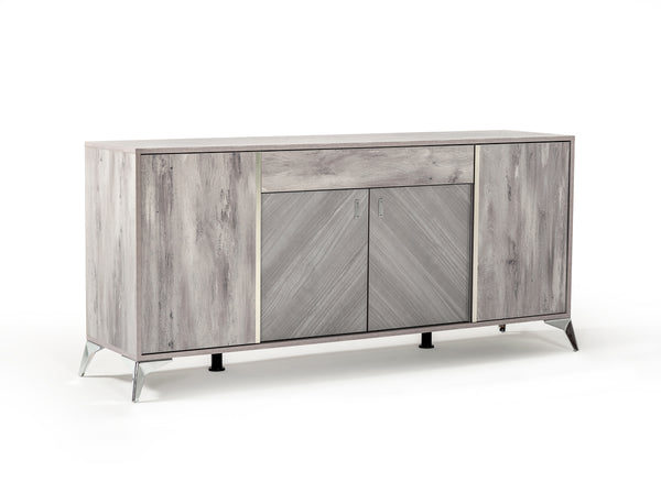 VIG Furniture Nova Domus Alexa Italian Modern Grey Buffet VGACALEXA-BUF