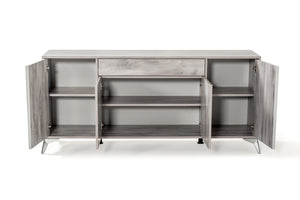 VIG Furniture Nova Domus Alexa Italian Modern Grey Buffet VGACALEXA-BUF