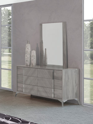 VIG Furniture Nova Domus Alexa Italian Modern Grey Dresser VGACALEXA-DRS