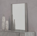 Nova Domus Alexa Italian Modern Grey Mirror