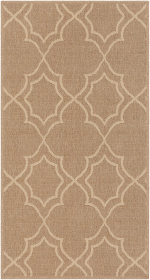 Alfresco ALF-9587 Cottage Olefin Rug ALF9587-89129 Camel, Cream 100% Olefin 8'10" x 12'10"