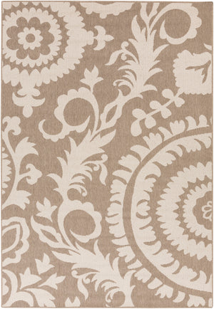 Alfresco ALF-9616 Cottage Olefin Rug ALF9616-89129 Camel, Cream 100% Olefin 8'10" x 12'10"