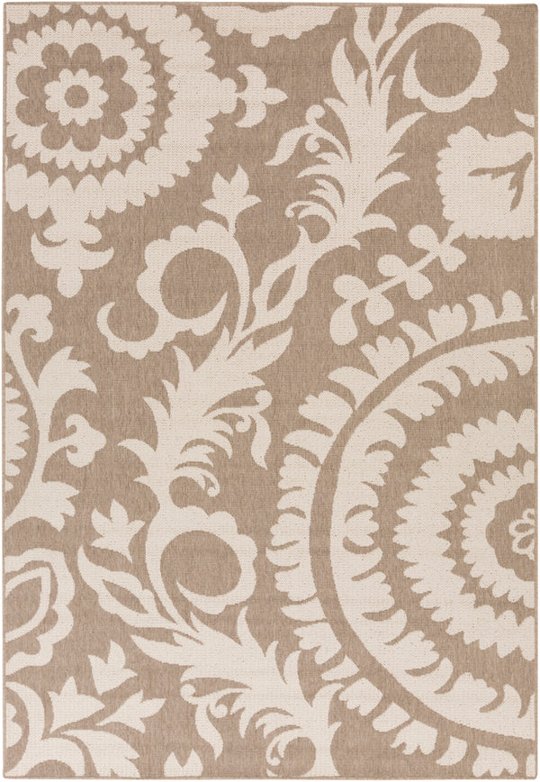 Alfresco ALF-9616 Cottage Olefin Rug ALF9616-89129 Camel, Cream 100% Olefin 8'10" x 12'10"