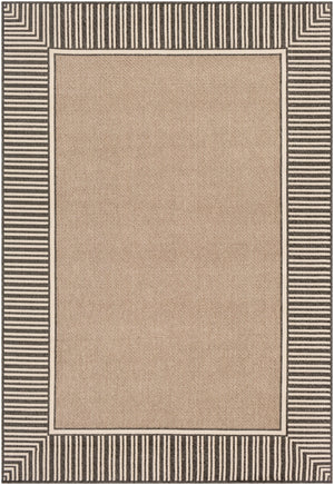 Alfresco ALF-9684 Cottage Olefin Rug ALF9684-89129 Camel, Black, Cream 100% Olefin 8'10" x 12'10"