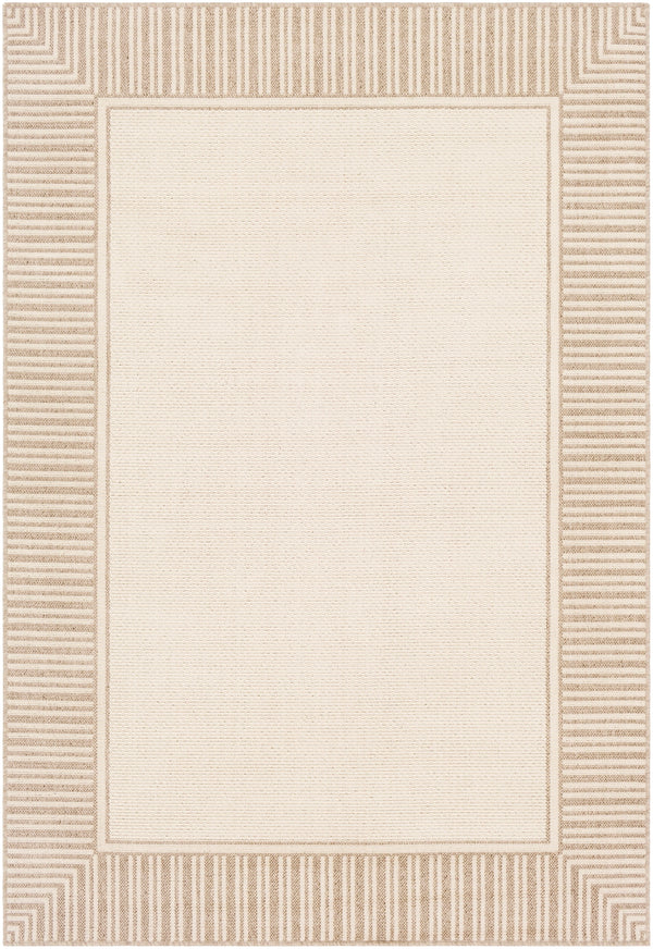 Alfresco ALF-9685 Cottage Olefin Rug ALF9685-89129 Camel, Cream 100% Olefin 8'10" x 12'10"