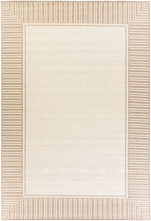 Alfresco ALF-9685 Cottage Olefin Rug ALF9685-76109 Camel, Cream 100% Olefin 7'3" x 10'6"