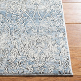 Alhambra 600 Alhambra 617 Traditional Power Loomed 60% Polypropylene, 40% Shrink Poly Rug Ivory / Blue