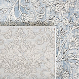 Alhambra 600 Alhambra 617 Traditional Power Loomed 60% Polypropylene, 40% Shrink Poly Rug Ivory / Blue