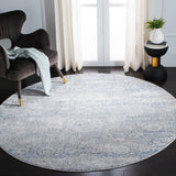 Alhambra 600 Alhambra 617 Traditional Power Loomed 60% Polypropylene, 40% Shrink Poly Rug Ivory / Blue