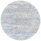 Alhambra 600 Alhambra 617 Traditional Power Loomed 60% Polypropylene, 40% Shrink Poly Rug Ivory / Blue