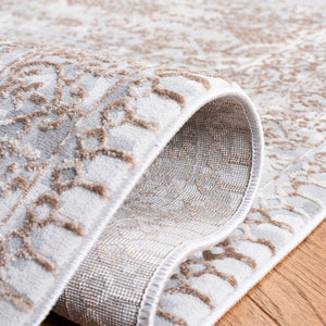 Alhambra 600 Alhambra 625 Traditional Power Loomed 60% Polypropylene, 40% Shrink Poly Rug Grey / Brown