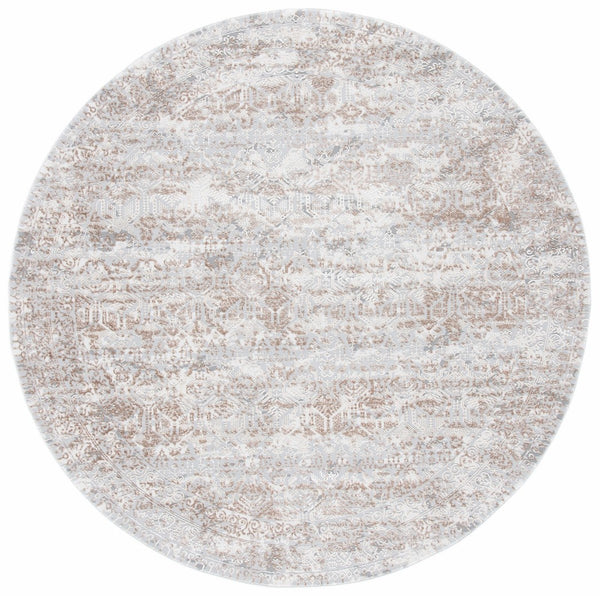 Alhambra 600 Alhambra 625 Traditional Power Loomed 60% Polypropylene, 40% Shrink Poly Rug Grey / Brown