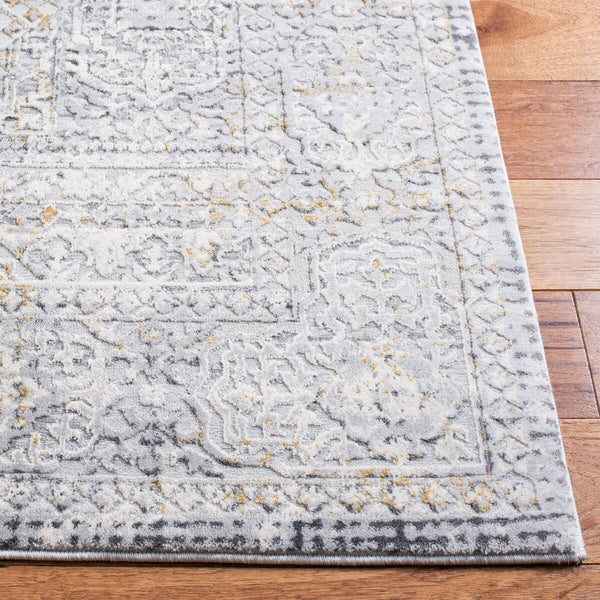 Alhambra 600 Alhambra 629 Traditional Power Loomed 60% Polypropylene, 40% Shrink Poly Rug Light Grey / Grey