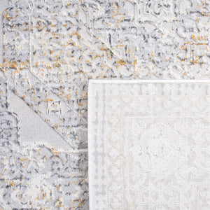 Alhambra 600 Alhambra 629 Traditional Power Loomed 60% Polypropylene, 40% Shrink Poly Rug Light Grey / Grey