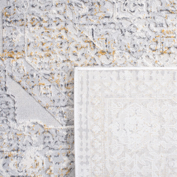 Alhambra 600 Alhambra 629 Traditional Power Loomed 60% Polypropylene, 40% Shrink Poly Rug Light Grey / Grey