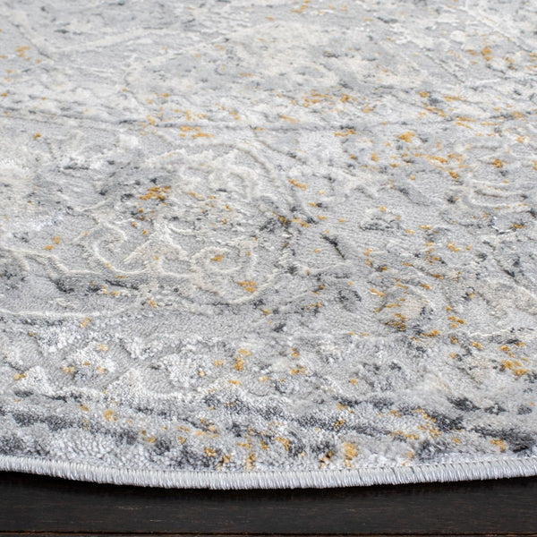 Alhambra 600 Alhambra 629 Traditional Power Loomed 60% Polypropylene, 40% Shrink Poly Rug Light Grey / Grey