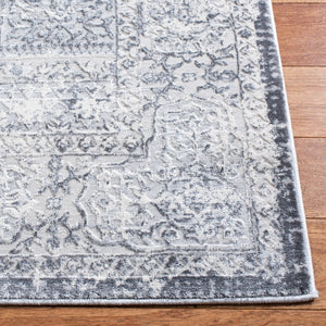Alhambra 600 Alhambra 629 Traditional Power Loomed 60% Polypropylene, 40% Shrink Poly Rug Dark Grey / Grey
