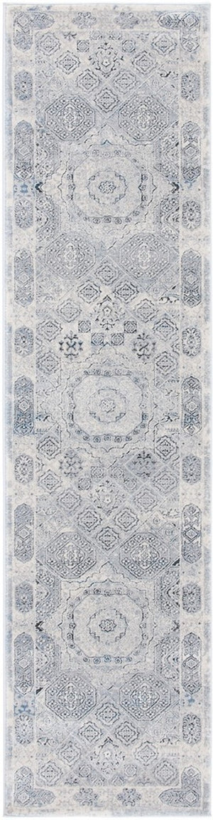 Alhambra 600 Alhambra 629 Traditional Power Loomed 60% Polypropylene, 40% Shrink Poly Rug Ivory / Grey