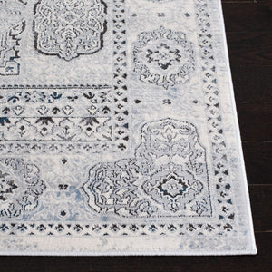 Alhambra 600 Alhambra 629 Traditional Power Loomed 60% Polypropylene, 40% Shrink Poly Rug Ivory / Grey