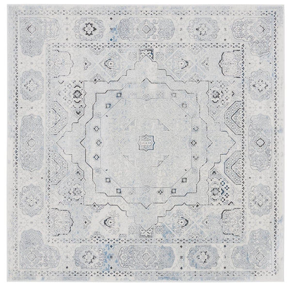 Alhambra 600 Alhambra 629 Traditional Power Loomed 60% Polypropylene, 40% Shrink Poly Rug Ivory / Grey