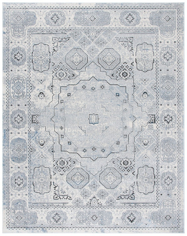 Alhambra 600 Alhambra 629 Traditional Power Loomed 60% Polypropylene, 40% Shrink Poly Rug Ivory / Grey