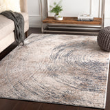 Alpine ALP-2303 Modern Polypropylene, Polyester Rug ALP2303-93123 Charcoal, Camel, Ivory, Medium Gray, Light Gray 60% Polypropylene, 40% Polyester 9' x 12'4"