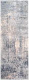 Alpine ALP-2306 Modern Polypropylene, Polyester Rug ALP2306-2773 Medium Gray, Charcoal, Light Gray, Ivory 60% Polypropylene, 40% Polyester 2'7" x 7'3"