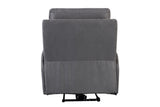 Porter Designs Keyser Power Motion Contemporary Recliner Gray 03-201-17-8520