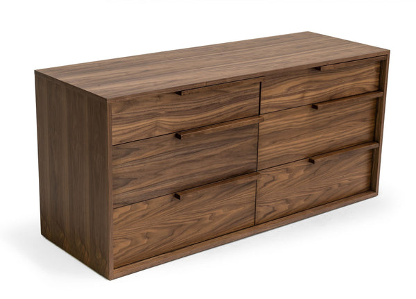 VIG Furniture Modrest Amberlie - Modern Walnut Dresser VGMABR-96-WAL-DRS