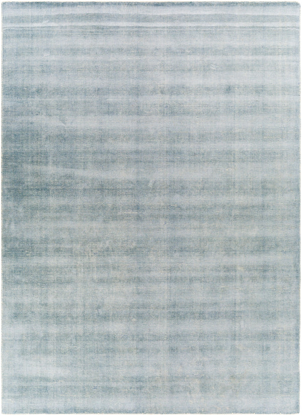 Amalfi AMF-2302 Modern Viscose, Wool Rug AMF2302-811 Denim, Cream 75% Viscose, 25% Wool 8' x 11'