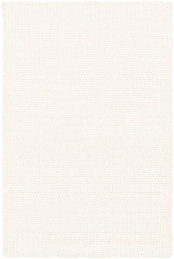 Amalfi AMF-2303 Modern Viscose, Wool Rug AMF2303-913 Cream 75% Viscose, 25% Wool 9' x 13'