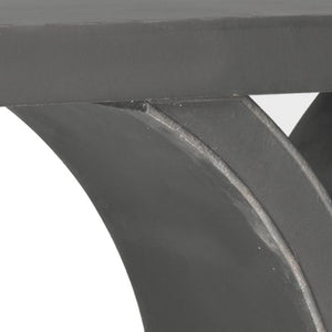 Safavieh Dryden Console Distressed Black Wood NC Coating Fir MDF AMH1509A 683726367888