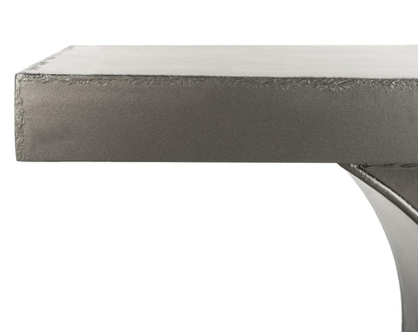 Safavieh Dryden Console Distressed Black Wood NC Coating Fir MDF AMH1509A 683726367888