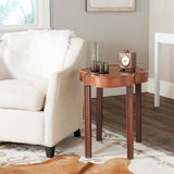 Safavieh Mizel End Table Brown Mdf/ Fir Wood AMH1514A